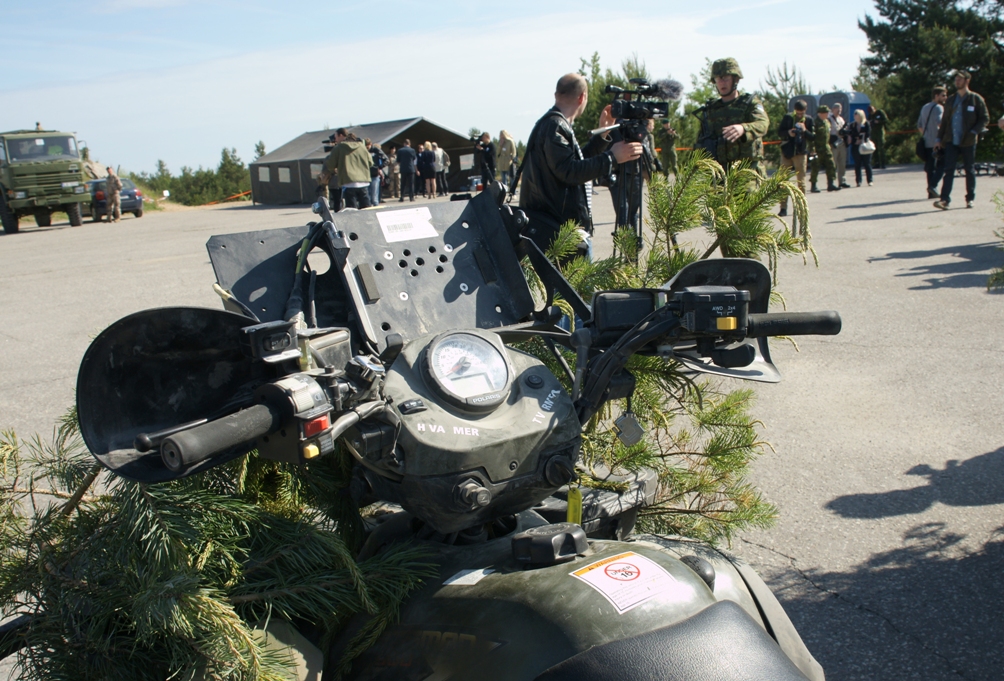 День прессы на Saber Strike 2015. Техника