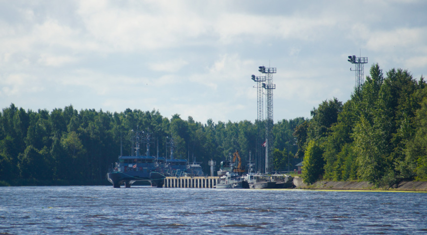 Военно-морская база Латвийского флота в Болдерае