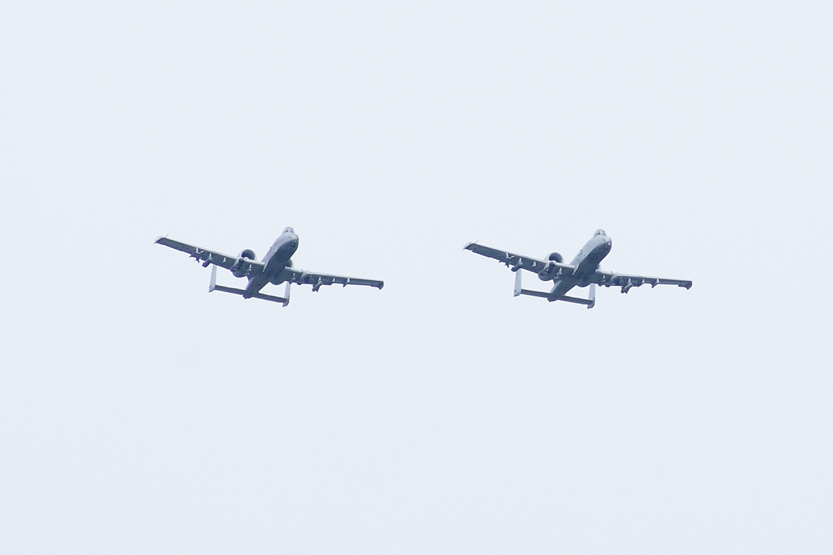 Авиабаза Лиелварде: A-10 Thunderbolt II