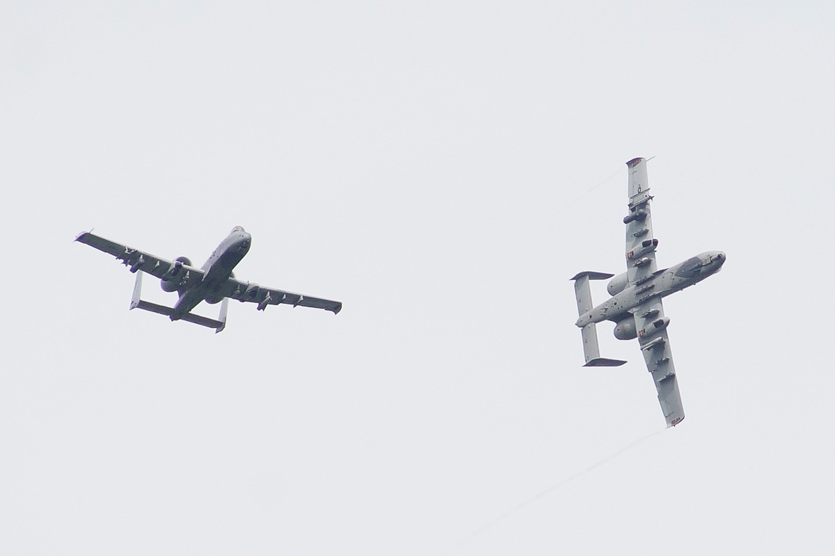 Авиабаза Лиелварде: A-10 Thunderbolt II