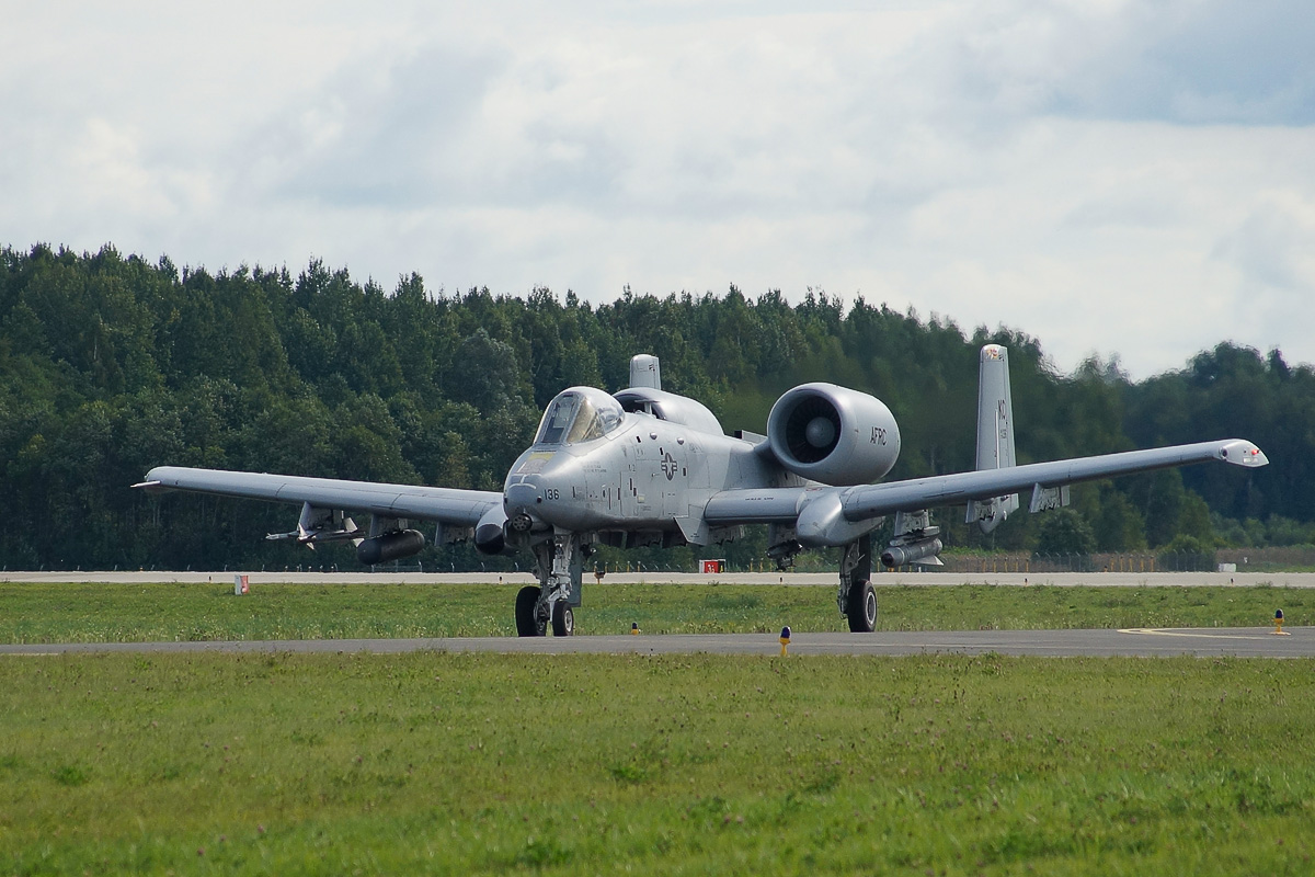 Авиабаза Лиелварде: A-10 Thunderbolt II