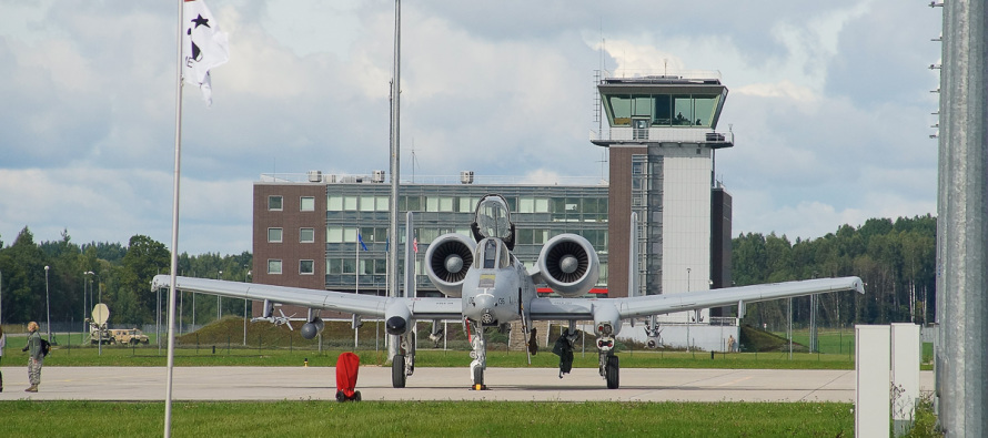 Авиабаза Лиелварде: A-10 Thunderbolt II