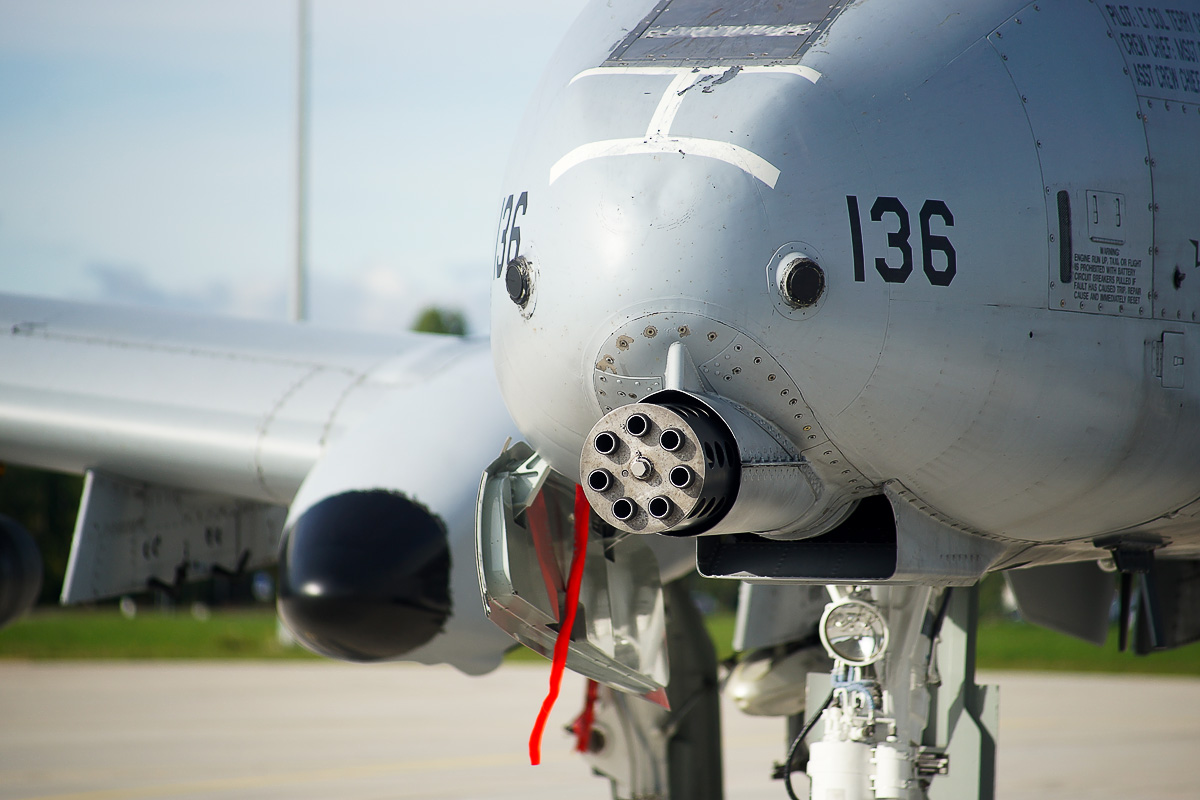 Авиабаза Лиелварде: A-10 Thunderbolt II