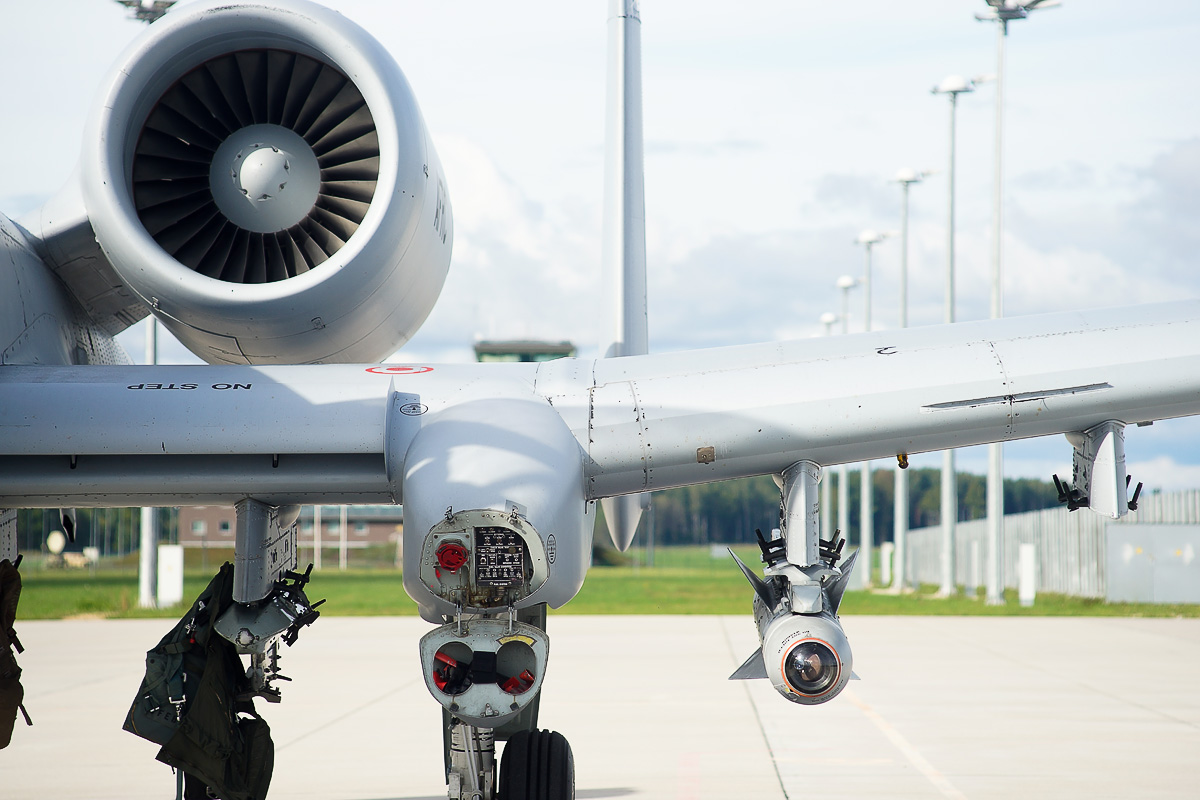 Авиабаза Лиелварде: A-10 Thunderbolt II