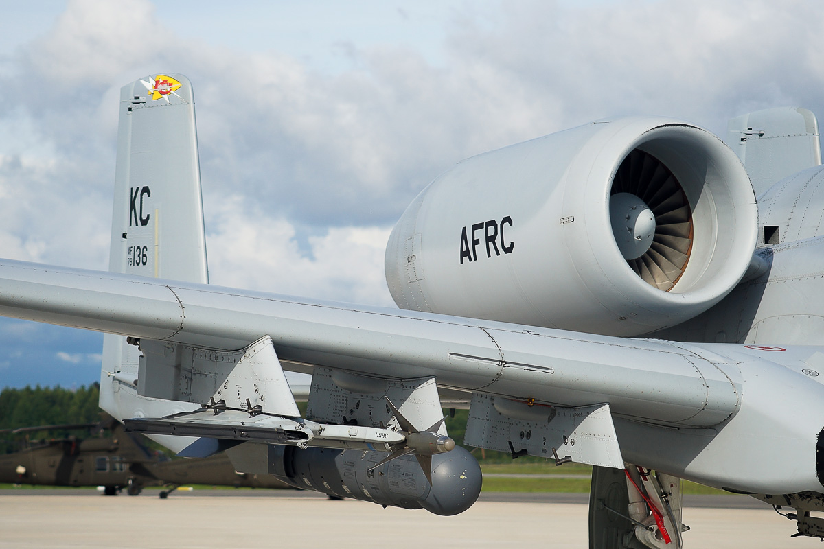 Авиабаза Лиелварде: A-10 Thunderbolt II