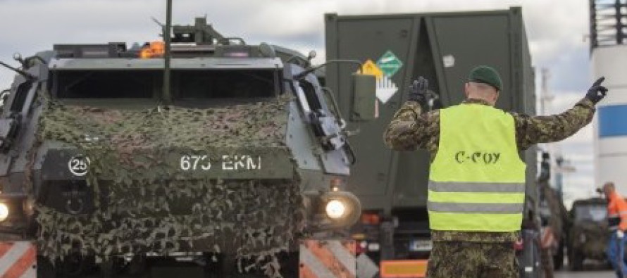 Перевозка Балтбата на учения «Trident Juncture 2015″