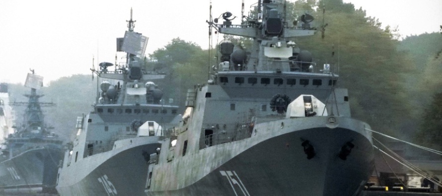 «Адмиралы» в Балтийске