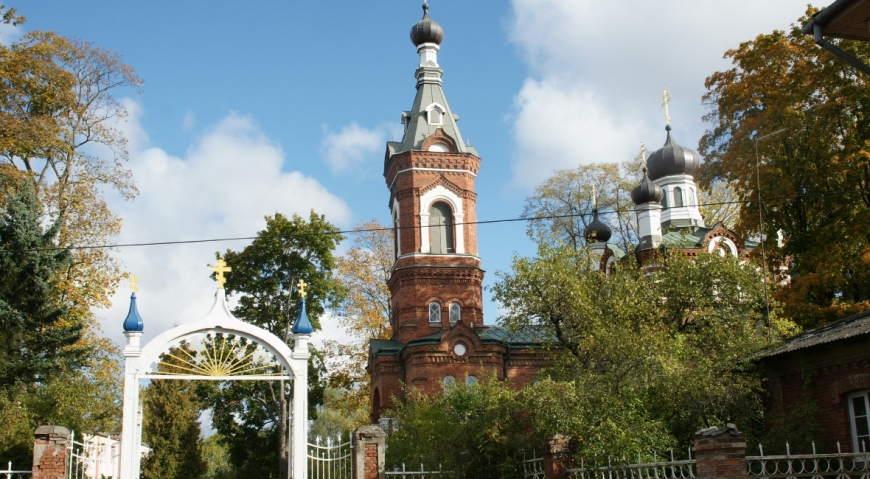 Православная церковь Спаса Преображения в Лимбажи