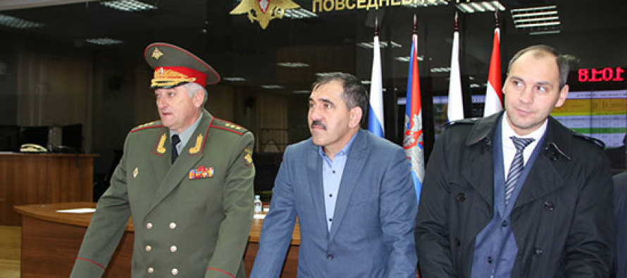 Глава Ингушетии посетил региональный центр управления