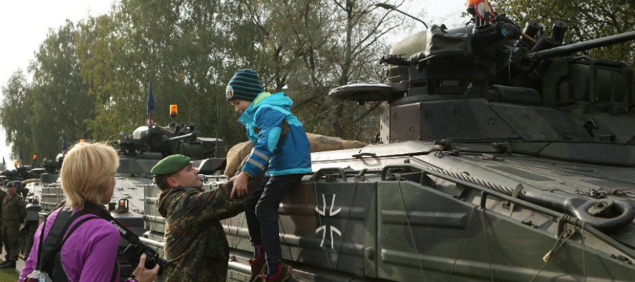 Прибытие германских войск в Латвию