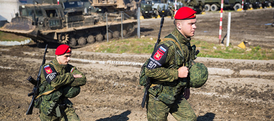 Новая экипировка и техника военной полиции