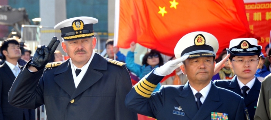 Китайские корабли посетили Польшу