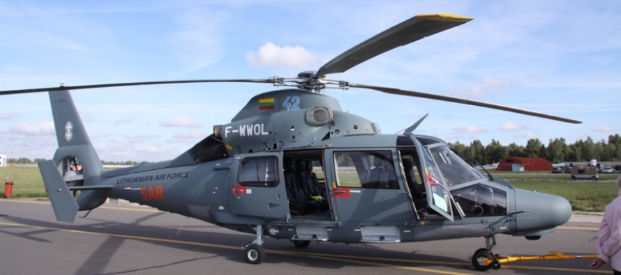 Литва получила ещё один вертолёт «Dauphin»