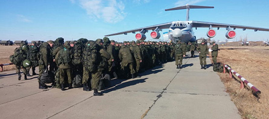 Мотострелки отправились в Индию на совместное учение