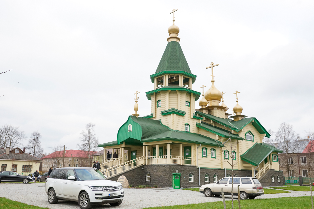 Подводная лодка Акула: Молебен в Храме