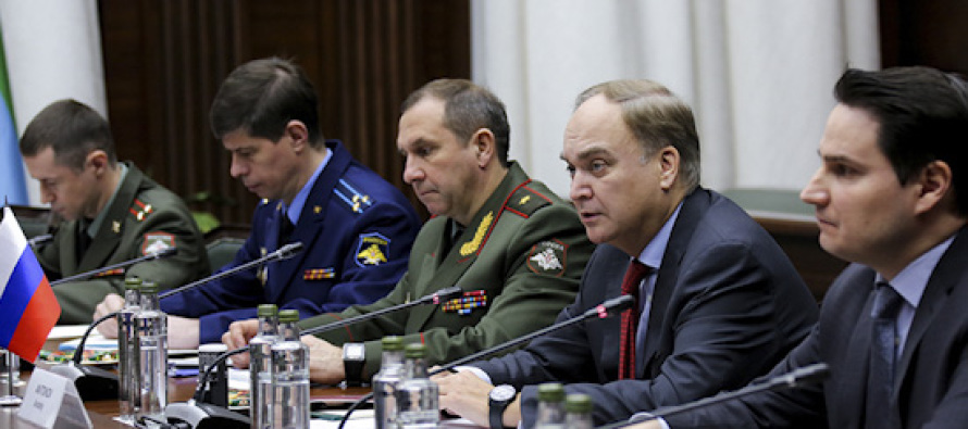 Российско-британская встреча в Министерстве обороны