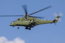 Вертолёт Ми-35 МС летал над Кремлём