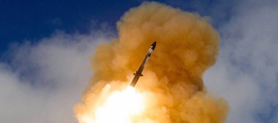Тестовый запуск ракеты SM-3 Block IIA ПРО Aegis
