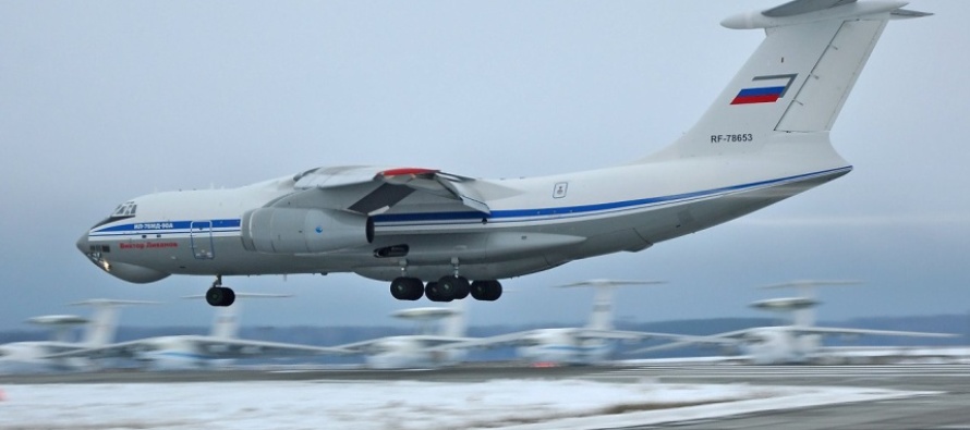 Новый Ил-76 прибыл в Ивановский центр ВКС РФ