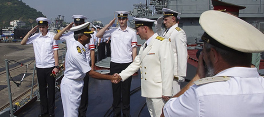 Взаимодействие ВМФ России и Индии