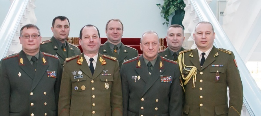 Встреча начальников Генштабов Беларуссии и Литвы