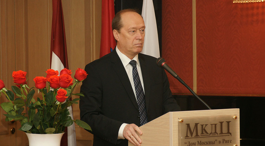 Посол России в Латвии А. А. Вешняков 