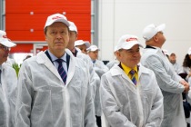 Открытие шоколадной фабрики «Победа» в Вентспилсе
