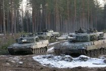 Учения бронетанковых войск Финляндии