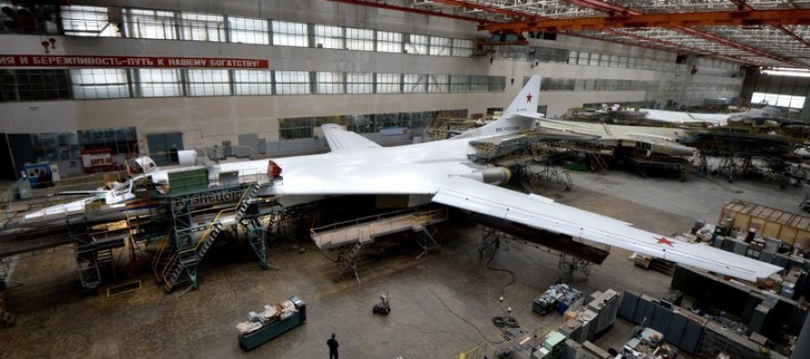 Капитальный ремонт трёх Ту-160 в Казани