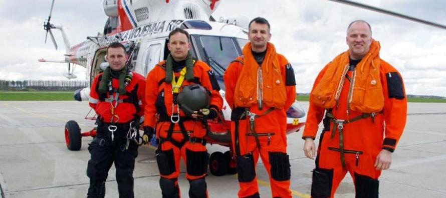 Спасательная операция в Балтийском море