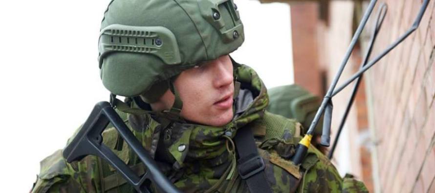 Новые шлемы для литовских солдат