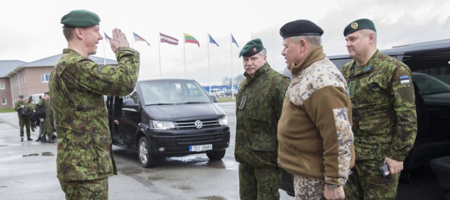 Встреча военного комитета Балтийских стран