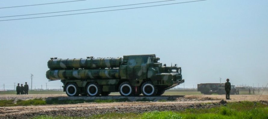 Сухопутные ракетные стрельбы крейсера «Москва»