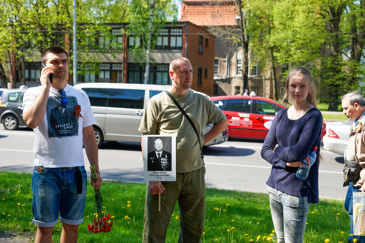 9 мая в Риге: Бессмертный полк