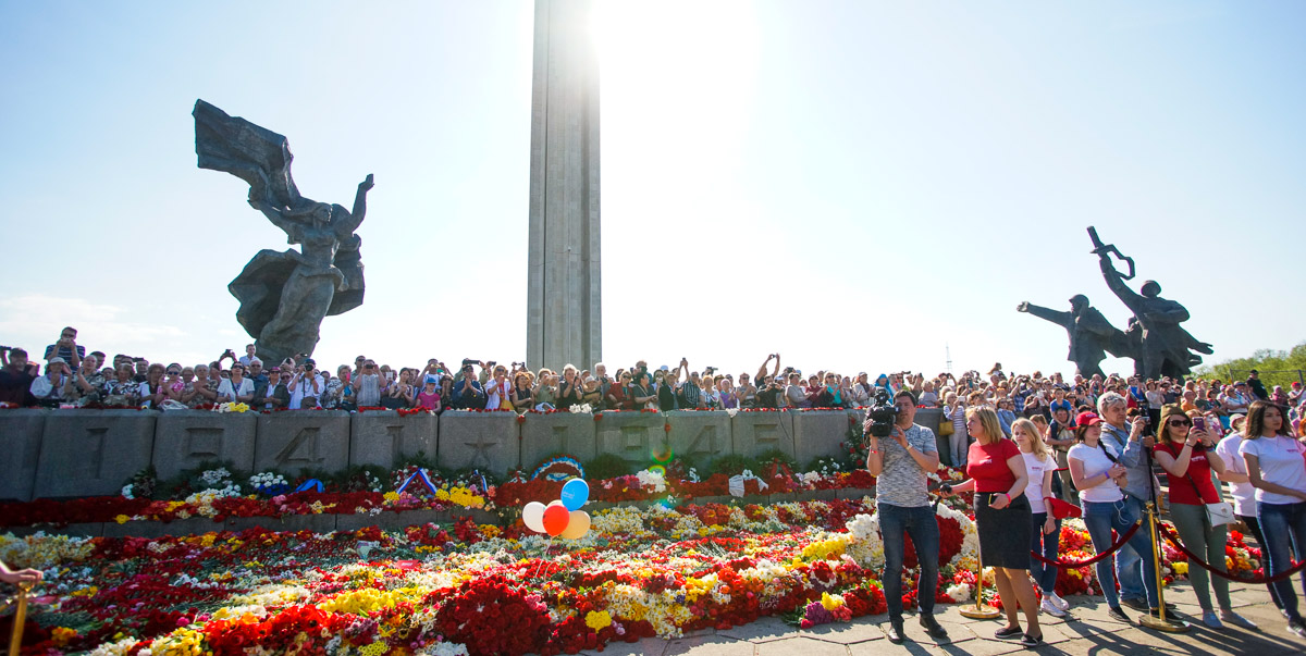 9 мая в Риге: Бессмертный полк