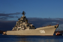 Крейсер «Пётр Великий» вышел в море