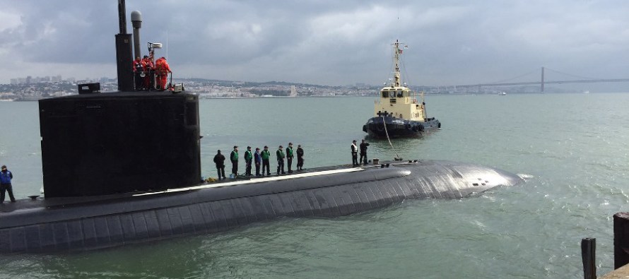 Подводная лодка USS Springfild зашла в Лиссабон