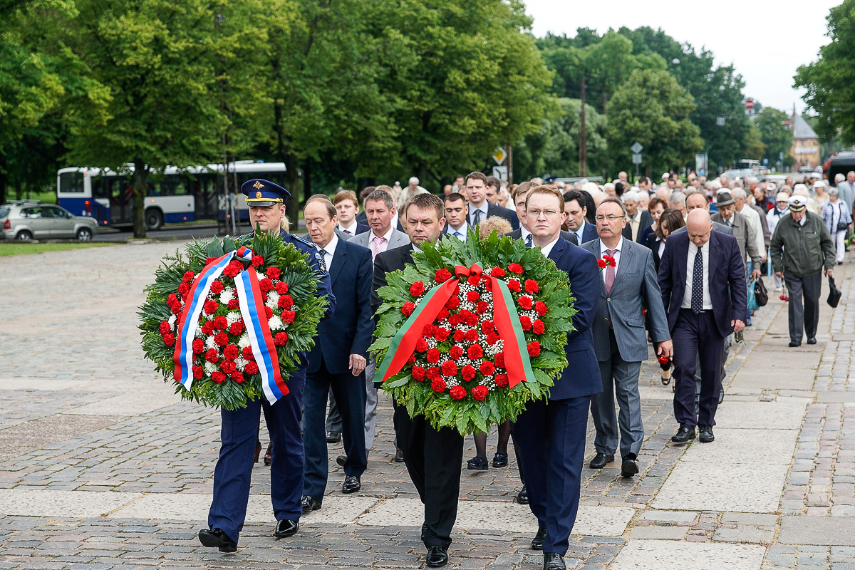 День памяти и скорби 22 июня 2015 года в Риге