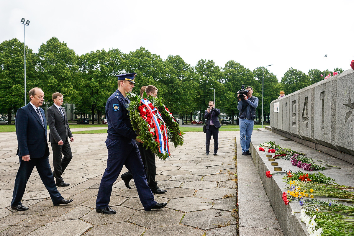 День памяти и скорби 22 июня 2015 года в Риге