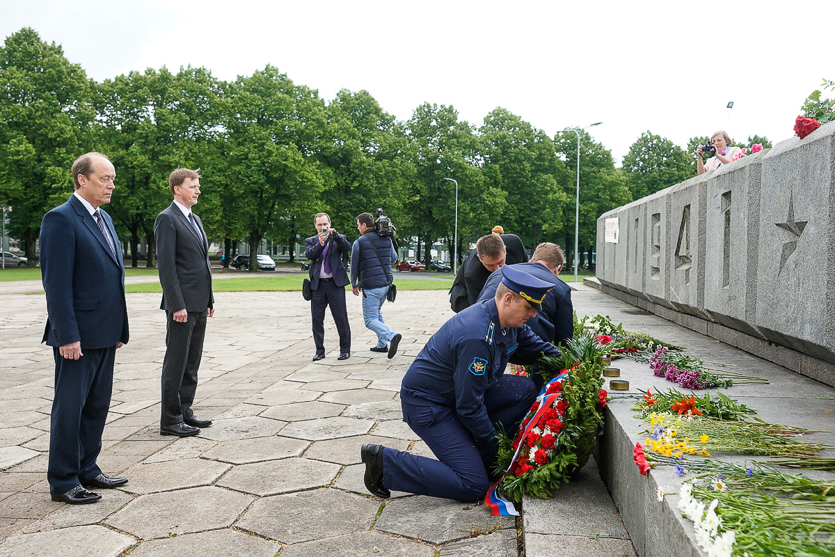 День памяти и скорби 22 июня 2015 года в Риге