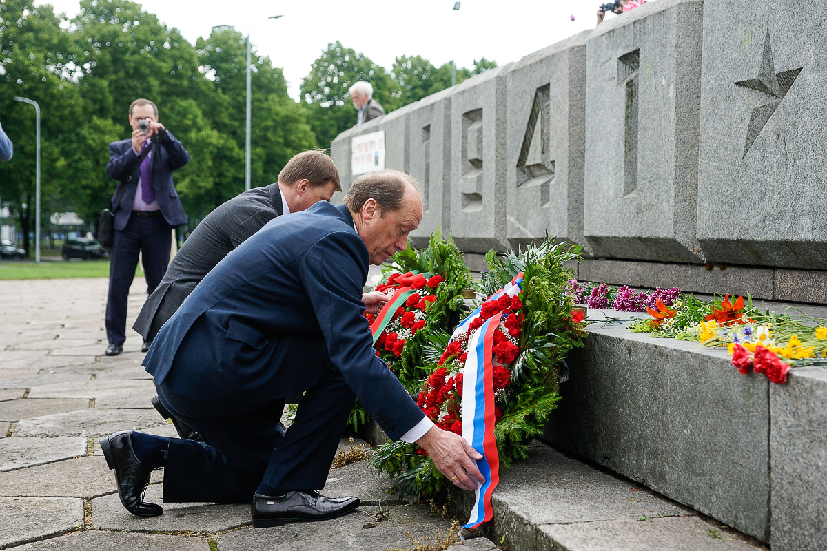 День памяти и скорби 22 июня 2015 года в Риге