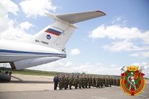 Российские десантники в гостях у белоруссов