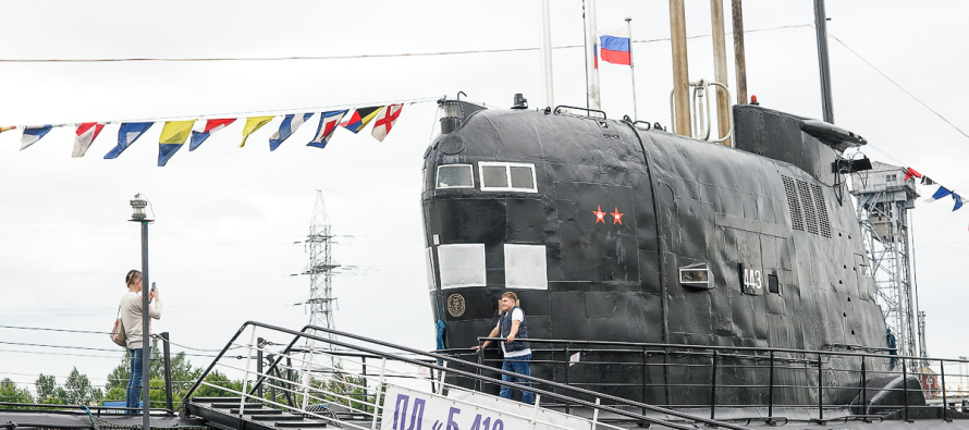 На подводной лодке Б-413 в Музее Мирового океана