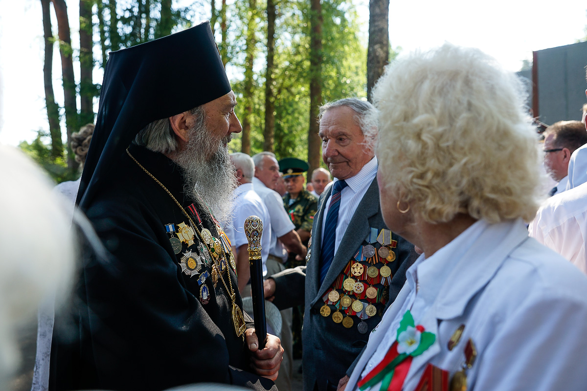 Курган Дружбы 2016: Возложение цветов