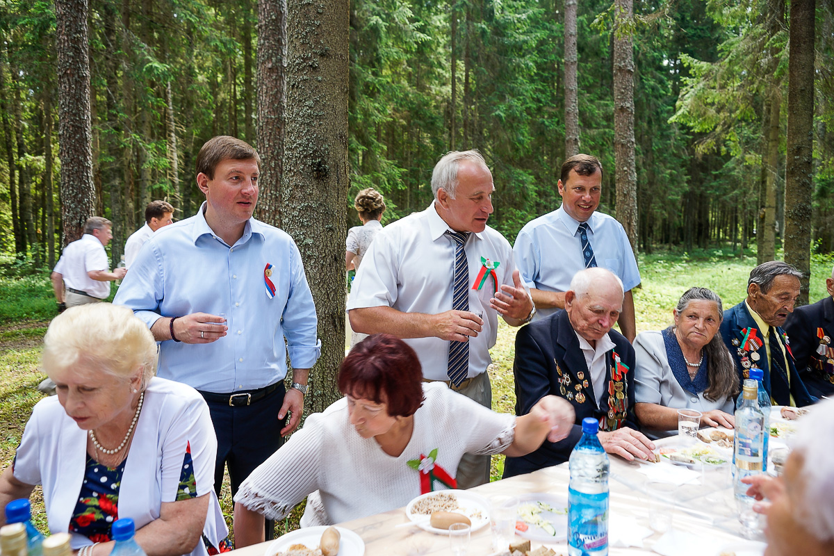 Курган Дружбы 2016: Партизанский костёр