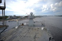 USS Mount Whitney (LCC 20) покинул Ригу
