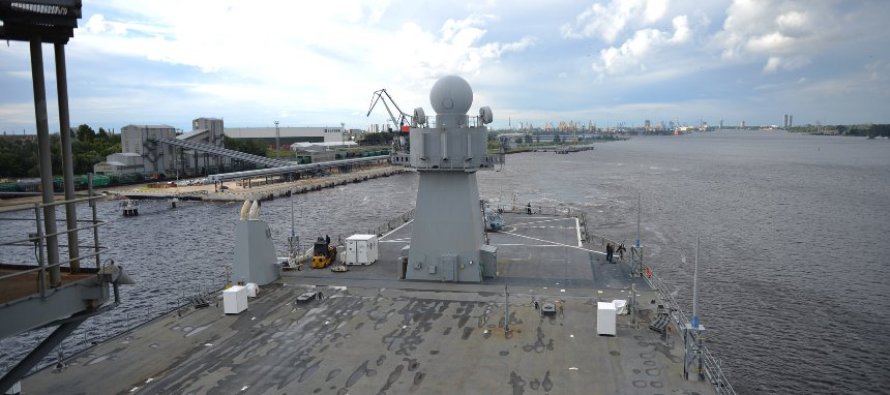 USS Mount Whitney (LCC 20) покинул Ригу