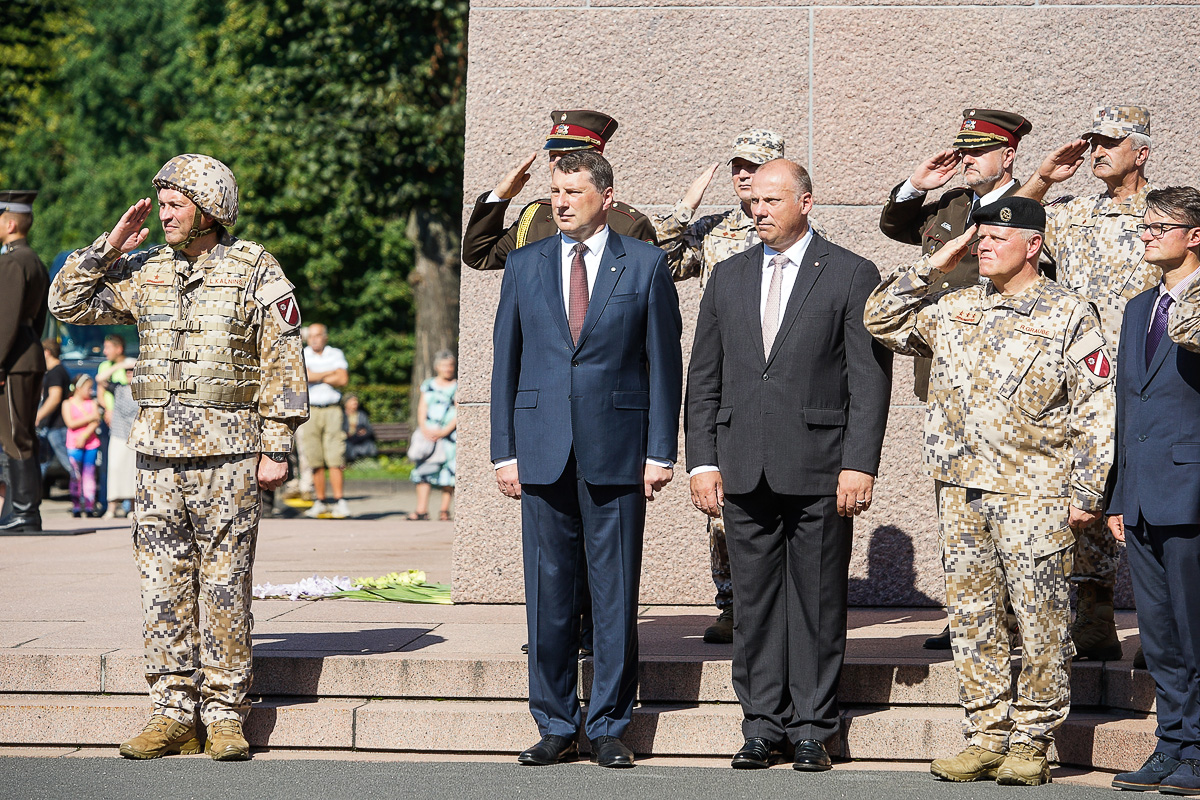 Латвийскому Земессардзе 25 лет