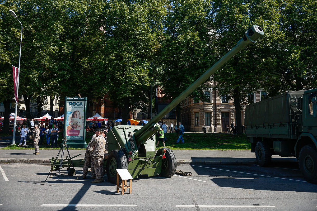 Латвийскому Земессардзе 25 лет