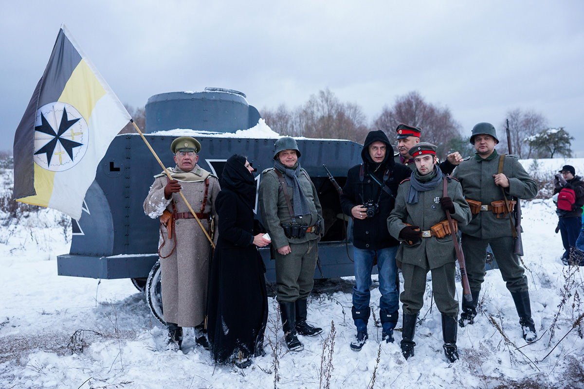 Реконструкция боя на Закюсале в День Лачплесиса